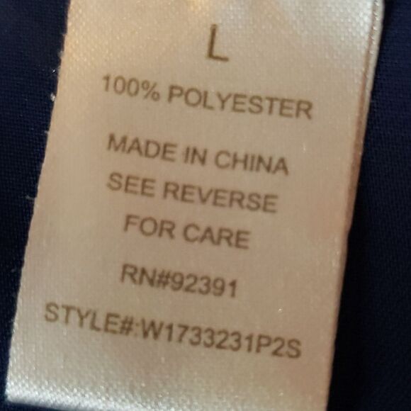 BAND OF GYPSIES Blue Floral Flowy Boho Baby Doll Mini Dress large Festiv… - Picture 11 of 11